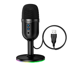 Microfono omnidireccional 360ª hoco L25 RGB 