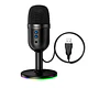 Microfono omnidireccional 360ª hoco L25 RGB 
