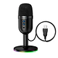 Microfono omnidireccional 360ª hoco L25 RGB  - Miniatura 1