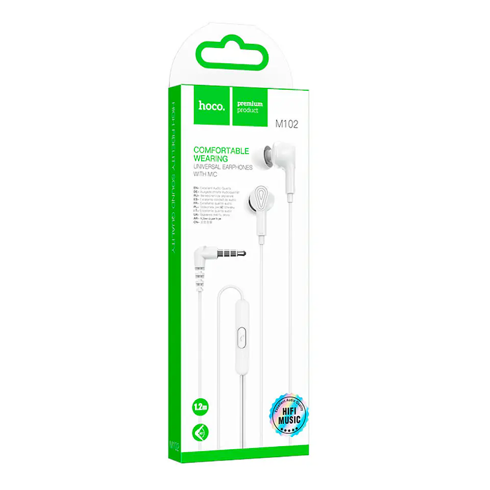 Audífono con cable manos libres HOCO M102 4