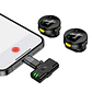 Microfono dual wireless USB-C y iphone Magentico L22  - Miniatura 3