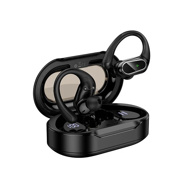 Audifonos BT EAR-HOOK EQ29 negro  4