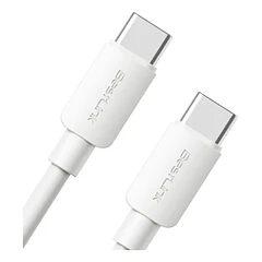 Cable de carga y datos USB-C A C 60W Blanco 1M