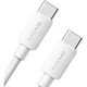 Cable de carga y datos USB-C A C 60W Blanco 1M