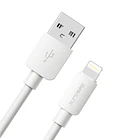 Cable de carga y datos 2.4A USB A LIGTHNING Blanco 2MTS 1