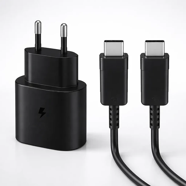 Cargador original Samsumg 45W cable USB-C color negro 3