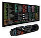 Mouse Pad Gamer 80x30cm Antideslizante Accesos directos. - Miniatura 1