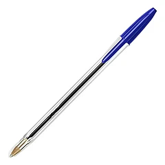 LAPIZ PASTA PUNTA MEDIA BIC CRISTAL AZUL