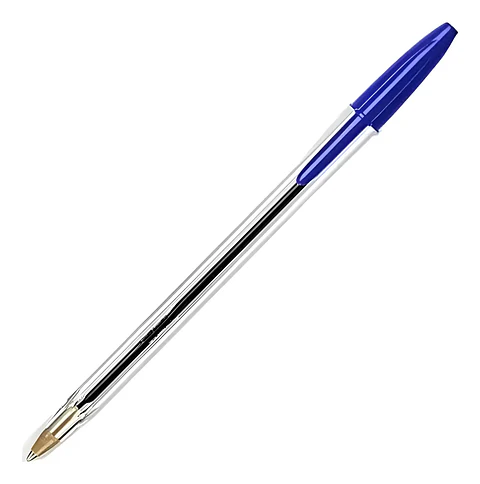 LAPIZ PASTA PUNTA MEDIA BIC CRISTAL AZUL