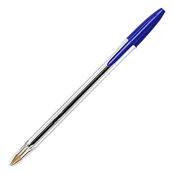 LAPIZ PASTA PUNTA MEDIA BIC CRISTAL AZUL