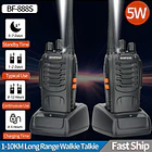 Walkie-talkie Baofeng Walkie-talkie BF 888S de 2 radios y frecuencia UHF - negro 3