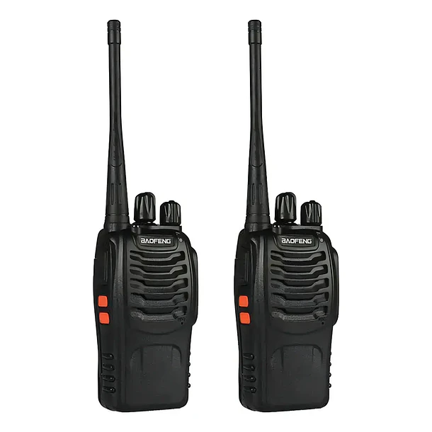 Walkie-talkie Baofeng Walkie-talkie BF 888S de 2 radios y frecuencia UHF - negro 1