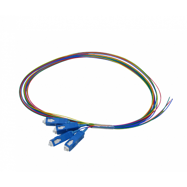 PIGTAIL SC/UPC SM 1,5MT 4-UNIDADES 150CM 0,9MM 1.5MT MONOMODO 9/125UM  2