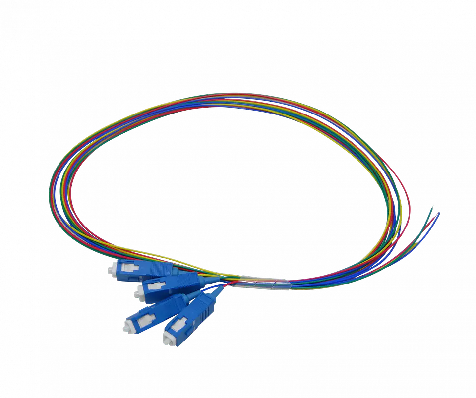 PIGTAIL SC/UPC SM 1,5MT 4-UNIDADES 150CM 0,9MM 1.5MT MONOMODO 9/125UM  2