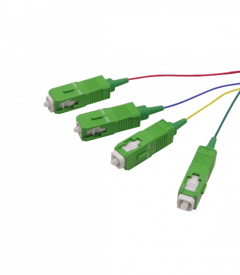 PIGTAIL SC/APC SM 1,5MT 4-UNIDADES 150CM 0,9MM 1.5MT MONOMODO 9/125UM 