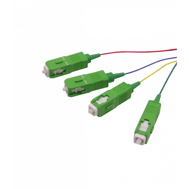 PIGTAIL SC/APC SM 1,5MT 4-UNIDADES 150CM 0,9MM 1.5MT MONOMODO 9/125UM  1