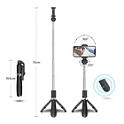 Bastón selfie multifunción stick disparador BT S03 2