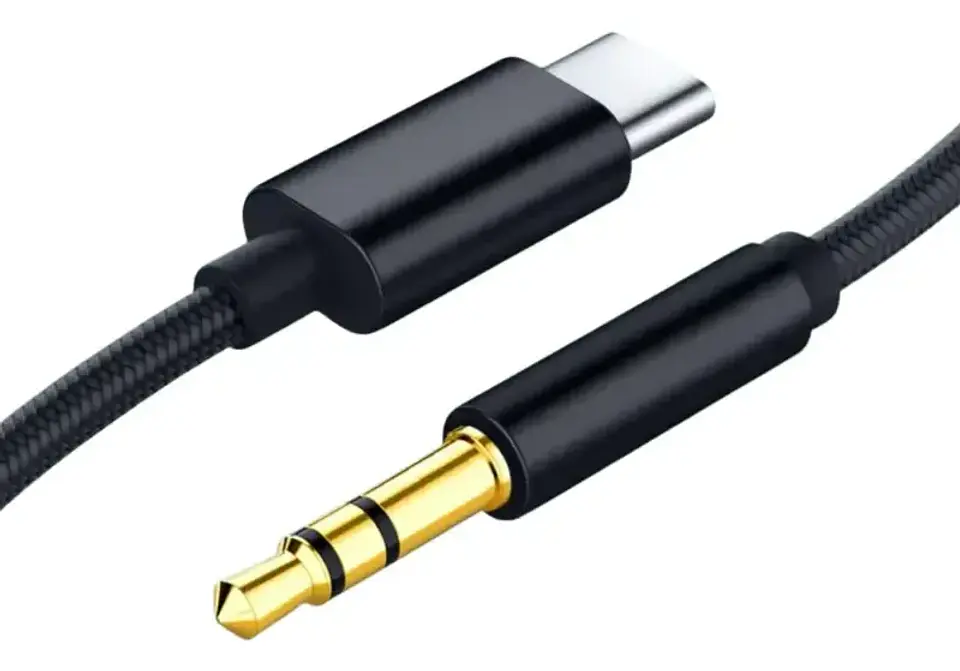 Cable de audio adaptador USB-C A 3.5mm T-007 1