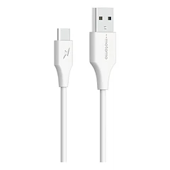 Cable de carga y datos USB-C 2.4A MO-MAX 1 metro