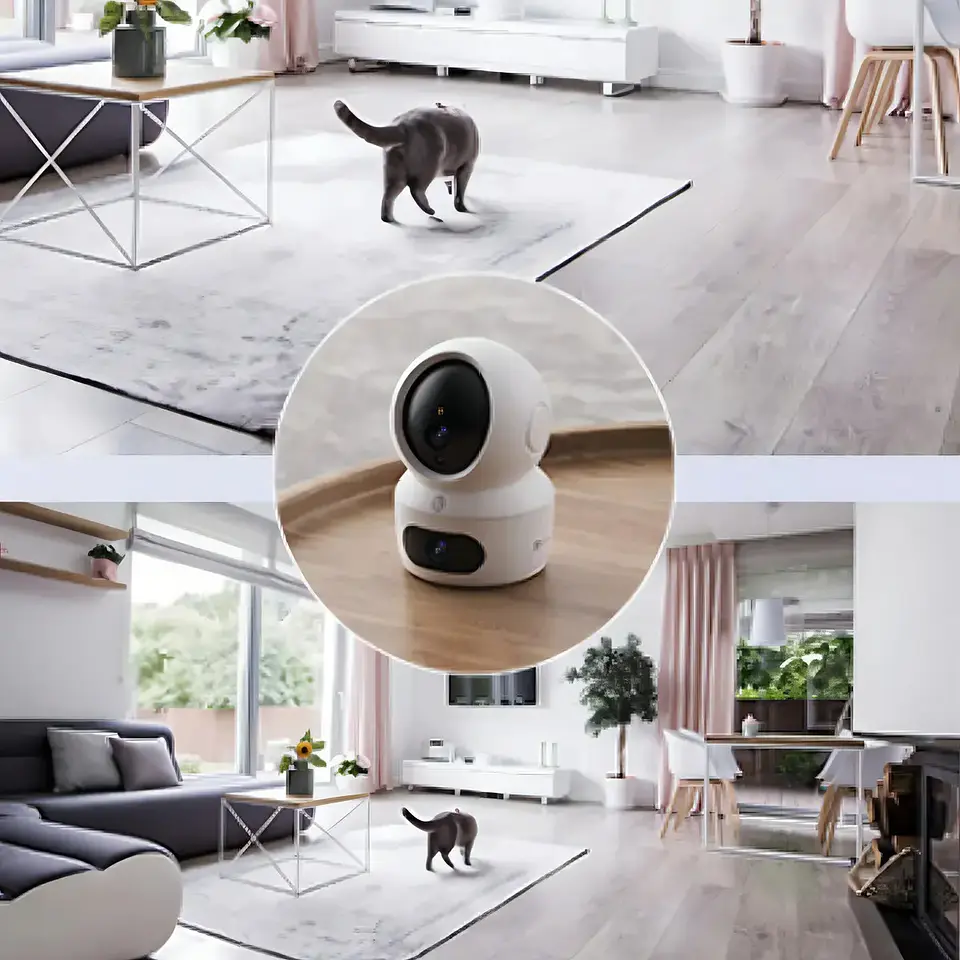 Camara inteligente hogar EZVIZ 2K H7C DUAL 2K+2K 4MP TIPO C  4