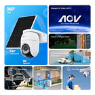 Camara inteligente EZVIZ 2K CB8C 4mp exterior con panel solar  5