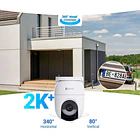 Camara inteligente EZVIZ 2K CB8C 4mp exterior con panel solar  2