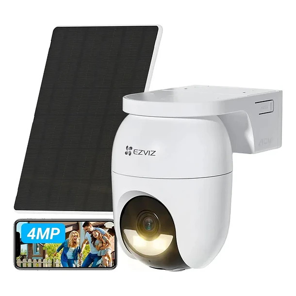 Camara inteligente EZVIZ 2K CB8C 4mp exterior con panel solar  1