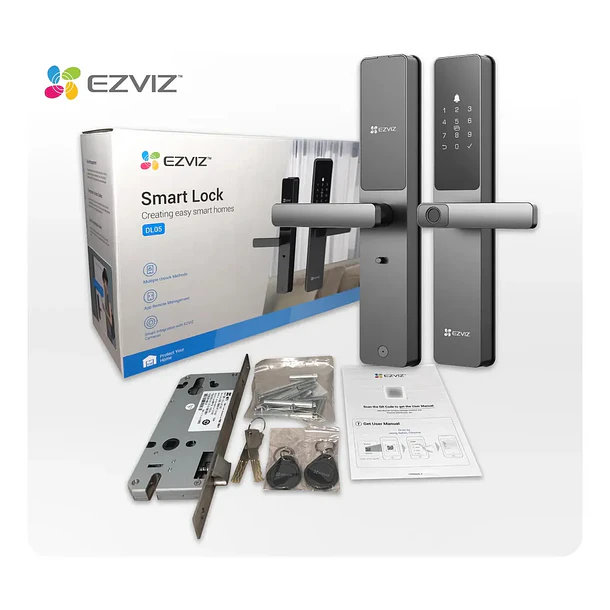 Cerradura inteligente EZVIZ DL05 WIFI con huella dactilar  2