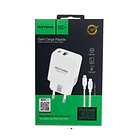 Cargador USB-C A USB-C completo Motomo PD 30W dual  2