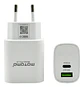 Cargador de pared Dual USB + USB-C sin cable motomo 20W MO-PDL20  - Miniatura 1