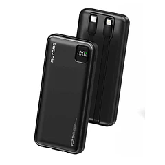 PowerBank 10.000 mah 22.5w con cables Motomo MO-PB10C 