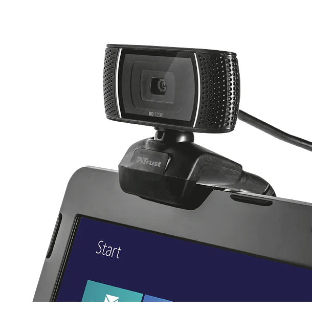 Camara web Trust HD 720P Microfono incorporado  3