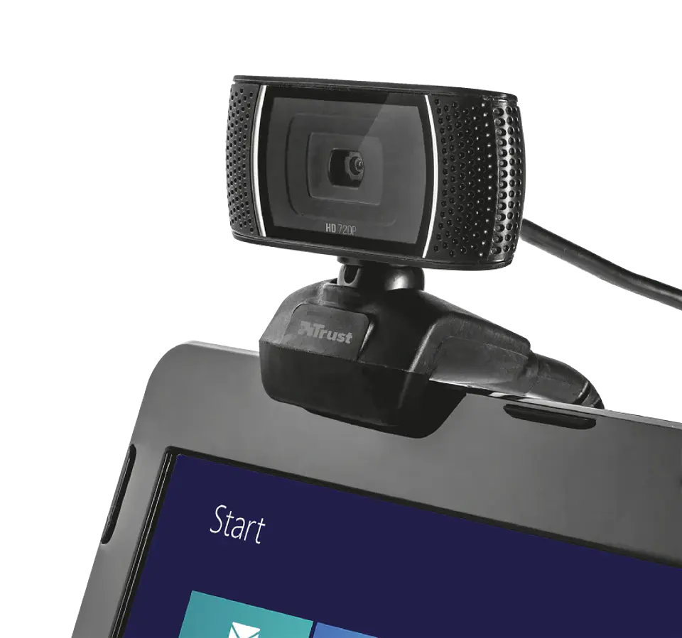 Camara web Trust HD 720P Microfono incorporado  3
