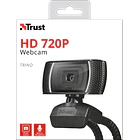 Camara web Trust HD 720P Microfono incorporado  2