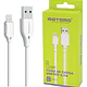Cable de carga y datos 2.4A IPHONE USB motomo