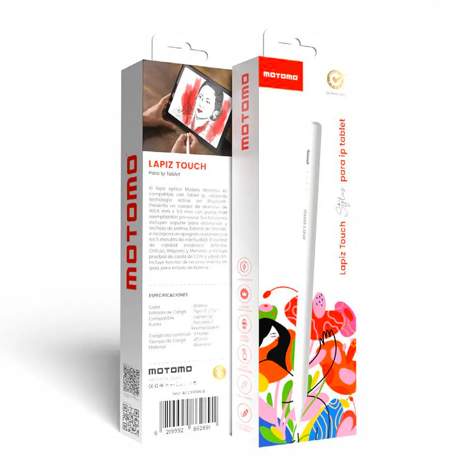 Lápiz touch Apple pencil compatible solo IOS 2