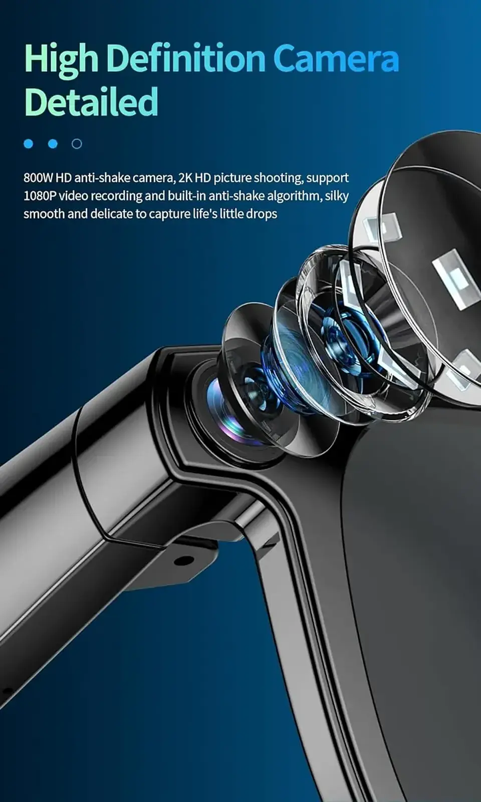 Smart Glasses lentes con IA con camara GS-98 6