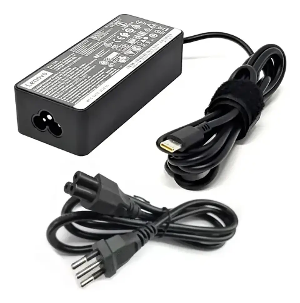 Cargador Lenovo original tipo C 65w 3