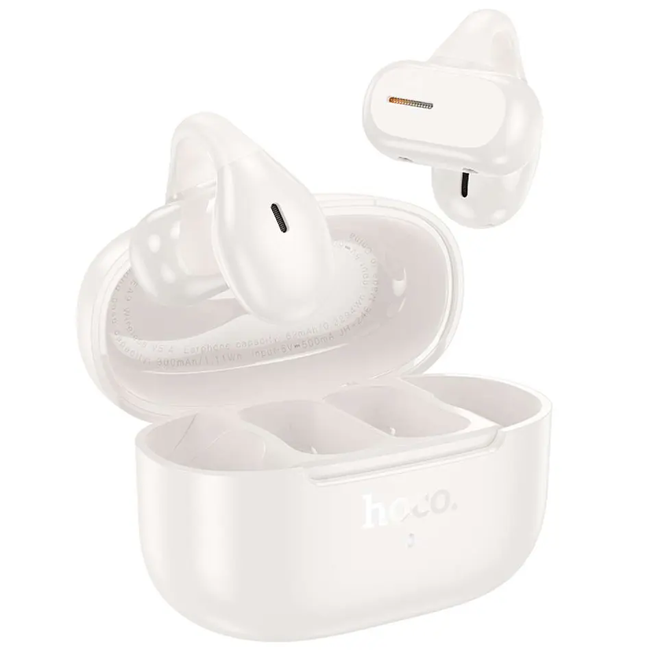 Audífonos Bluetooth Open Ear Hoco Ea8 True Wireless Blanco 1