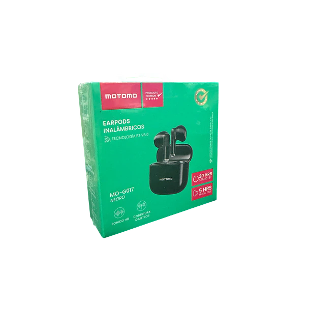 Audifonos Bluetooth motomo MO-G017 Negro 2