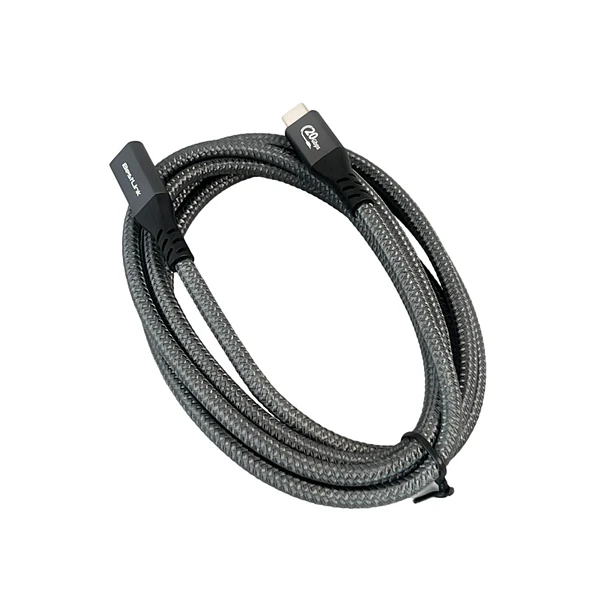 Cable de extension USB tipo C a C macho-hembra, carga rápida de 100W, 20Gb, 4K, 1,8 m 3