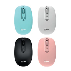 Mouse inalambrico 2.4GHZ azul UTEK Colores