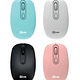 Mouse inalambrico 2.4GHZ azul UTEK Colores