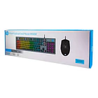 Kit teclado + mouse gamer HP KN300F RGB  4