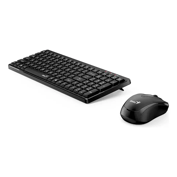 Kit teclado y mouse inalambrico 80% sin numerico Q8100 Genius  2