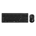 Kit teclado y mouse inalambrico 80% sin numerico Q8100 Genius  1