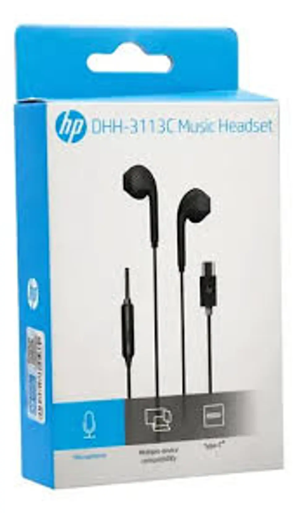 Audifonos tipo C HP DHH3113C Negro  2