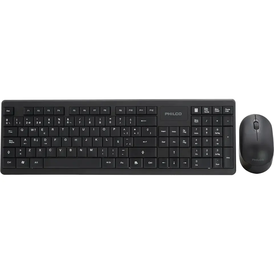 Combo teclado + mouse inalambrico philco 6314N  2