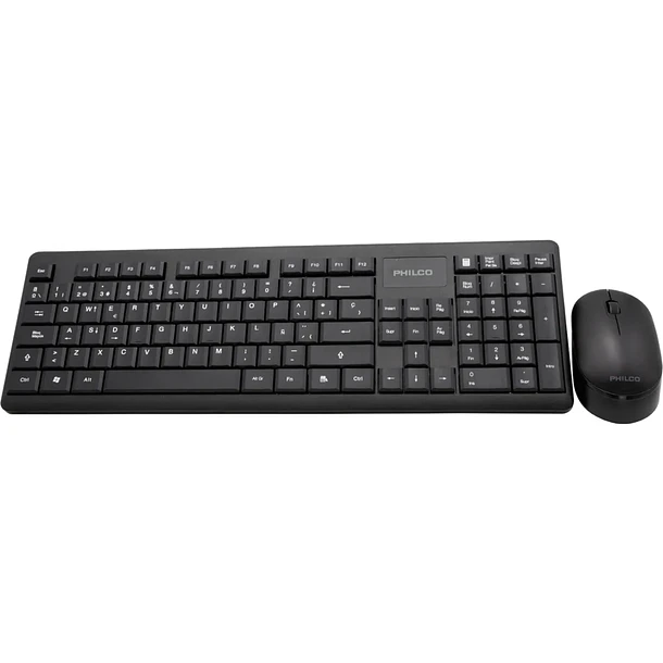Combo teclado + mouse inalambrico philco 6314N  3
