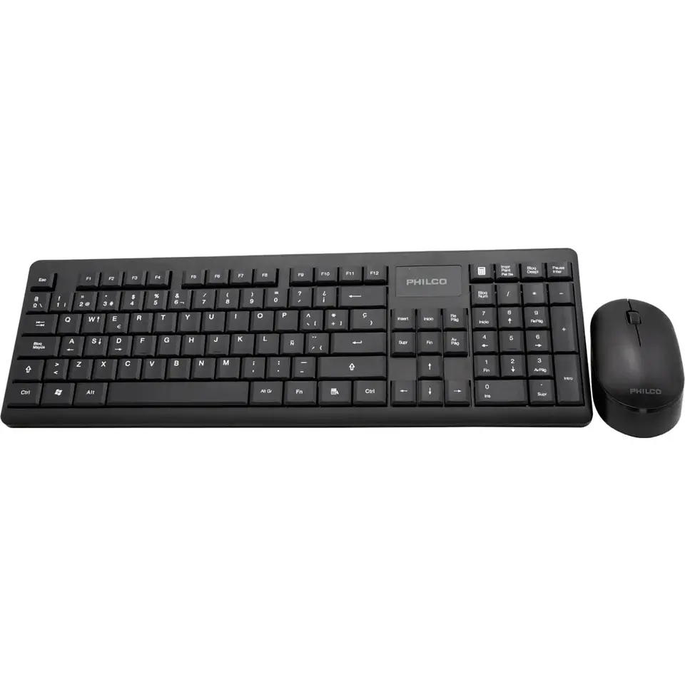Combo teclado + mouse inalambrico philco 6314N  3